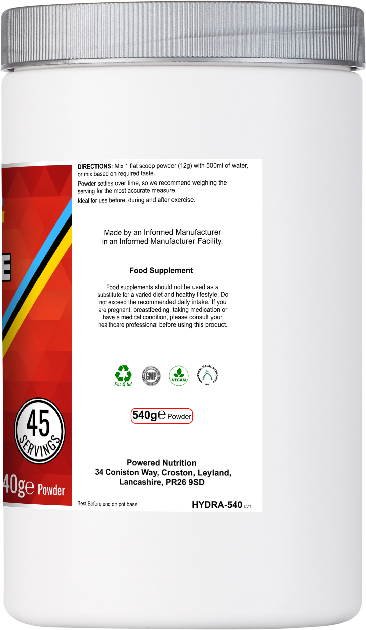 Hydrate (Berry Flavoured Electrolytes)