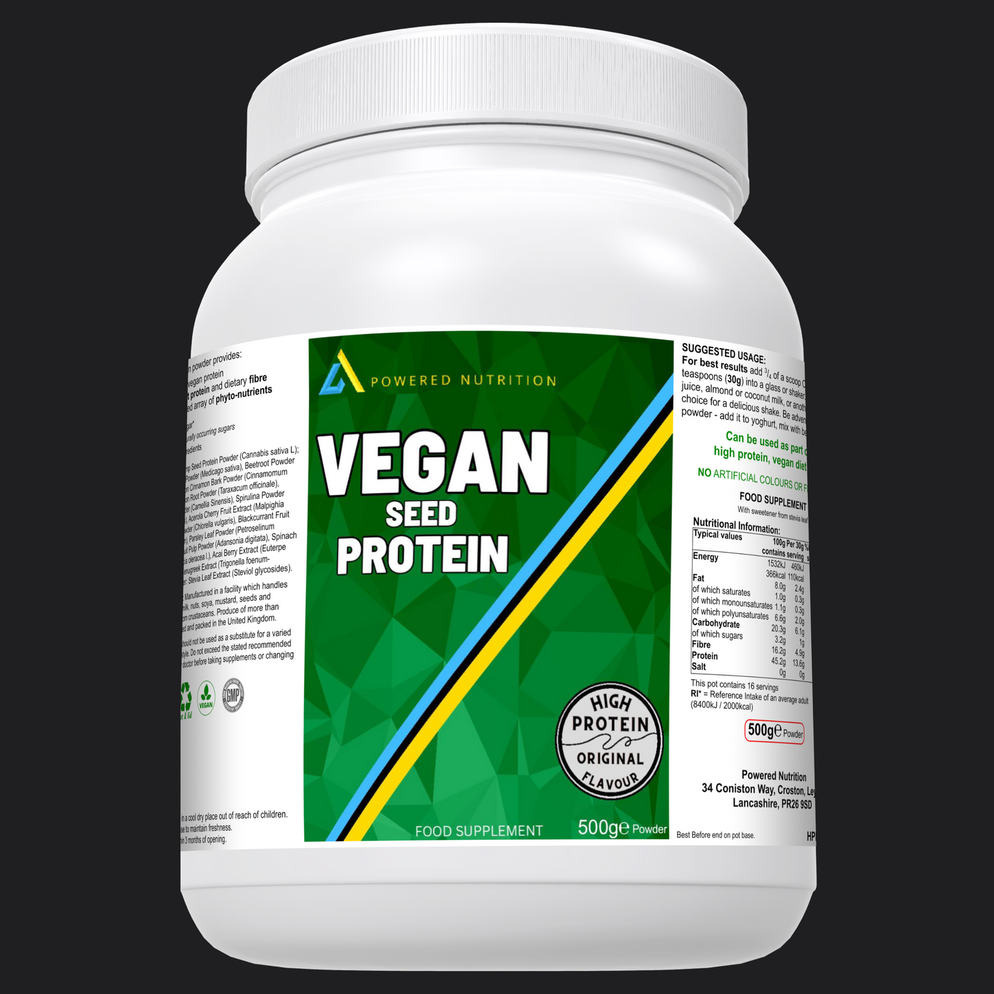 Vegan Seed Protein Powder