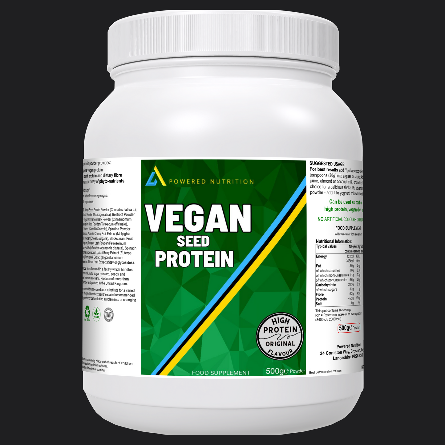 Vegan Seed Protein Powder