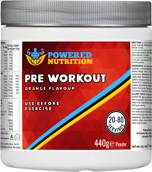 Pre Workout (Orange Flavour)